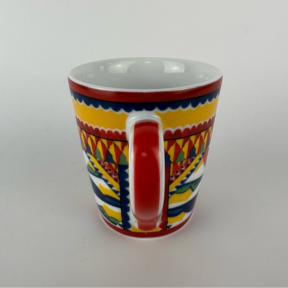 Dolce Gabbana Casa Porcelain Carretto Mug Regina - Picture 5 of 8